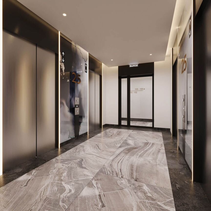 1-к. квартира, 54,2 м², 33/54 эт.