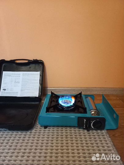 Плитка газовая туристическая новая
