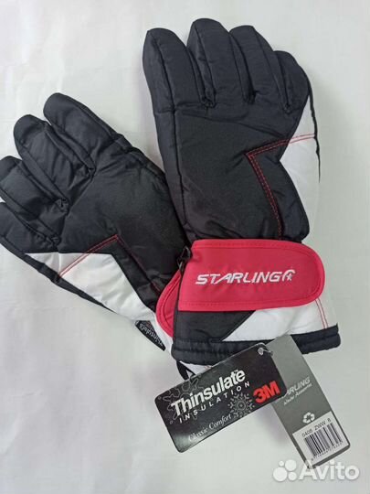 Перчатки зимние женские размер 8, новые