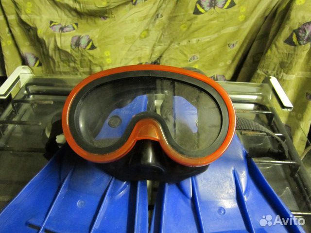 Маска с трубкой