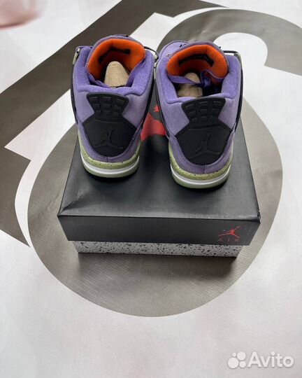 Nike Air Jordan 4 Retro Canyon Purple