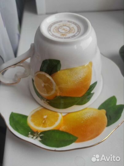 Новый чайный набор фарфоровый