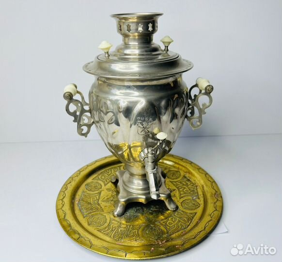 Самовар с подномом Электрический 1979 год СССР