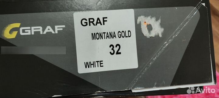 Коньки фигурные Graf Montana Gold 32 размер