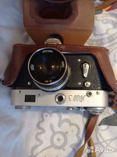 Антикварный фотоаппарат фэд 3