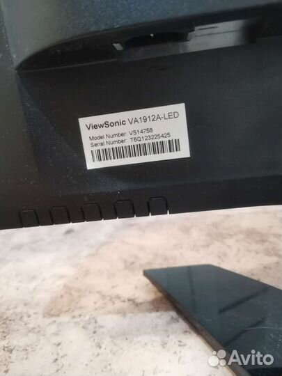Монитор Viewsonic VA1912A 19 дюймов