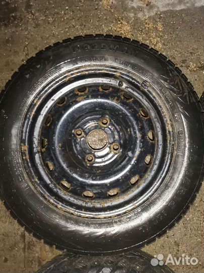 Комплект зимних колес r15 на chevrolet lacetti