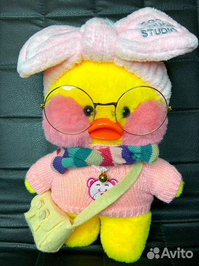 Мягкая игрушка Уточка Lalafanfan