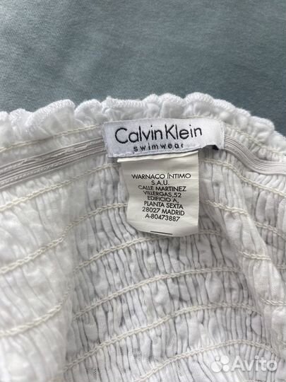 Calvin Klein длинное платье пляжное оригинал