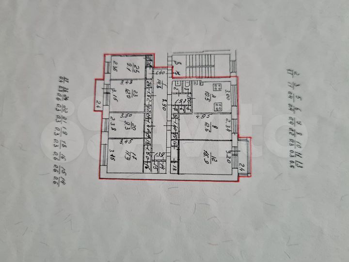 6-к. квартира, 106,2 м², 4/5 эт.