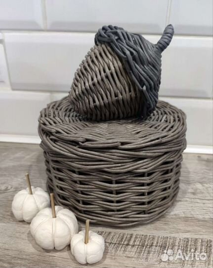 Корзины плетеные из лозы