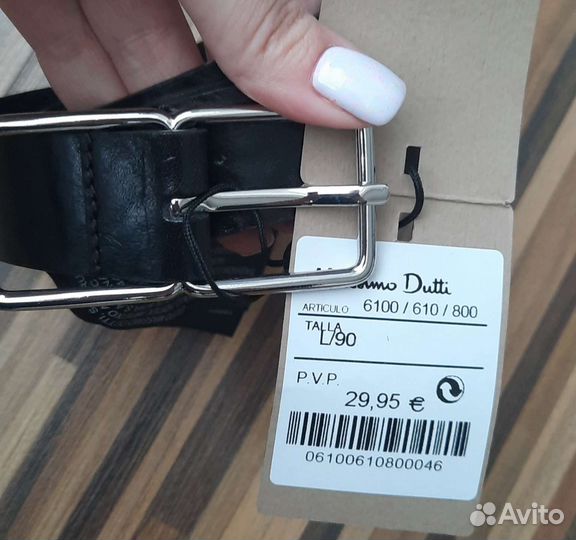 Ремень новый Massimo Dutti, L