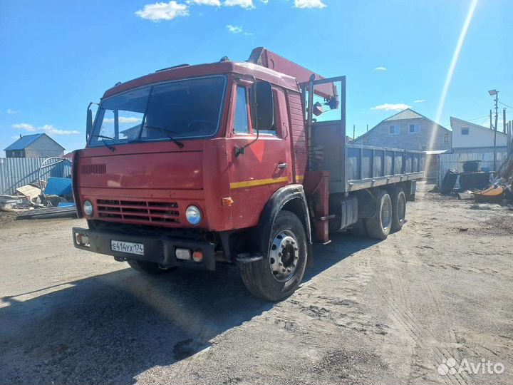 КамАЗ 5320 с КМУ, 1989