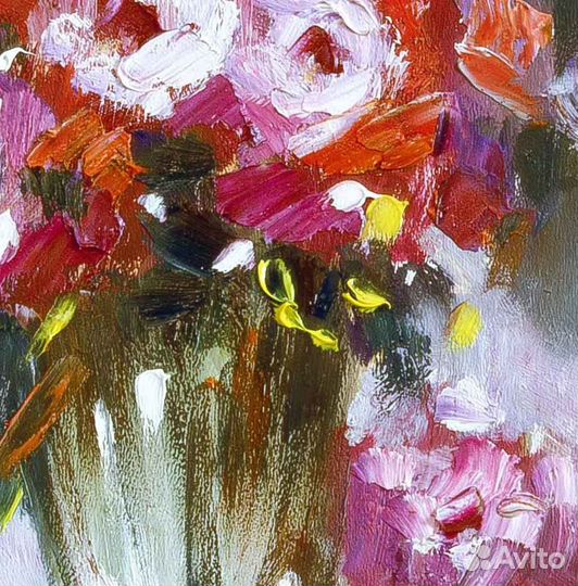 Картина маслом Букет цветов