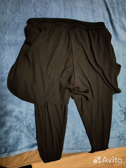 Леггинсы с шортами 60 размер