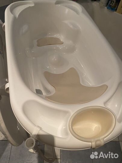 Пеленальный столик с ванночкой cam