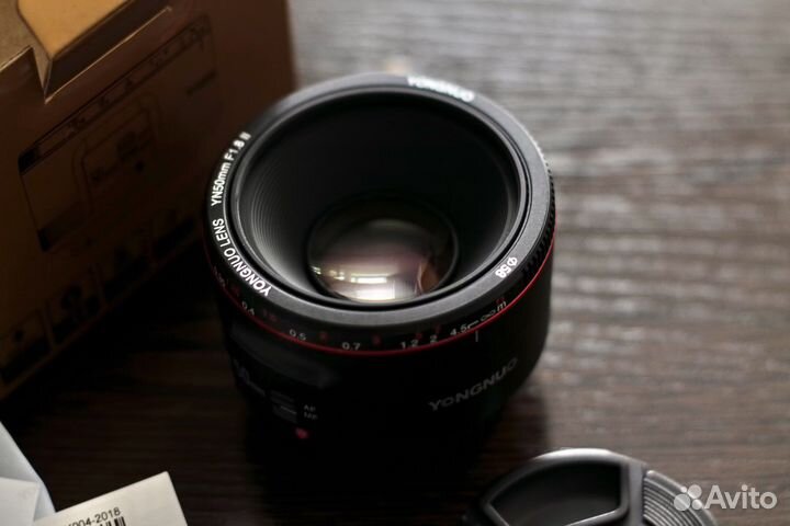 Объектив Yongnuo 50mm f1.8 ii для Canon