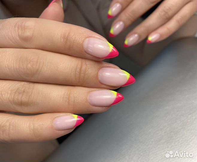 Маникюр гель лак