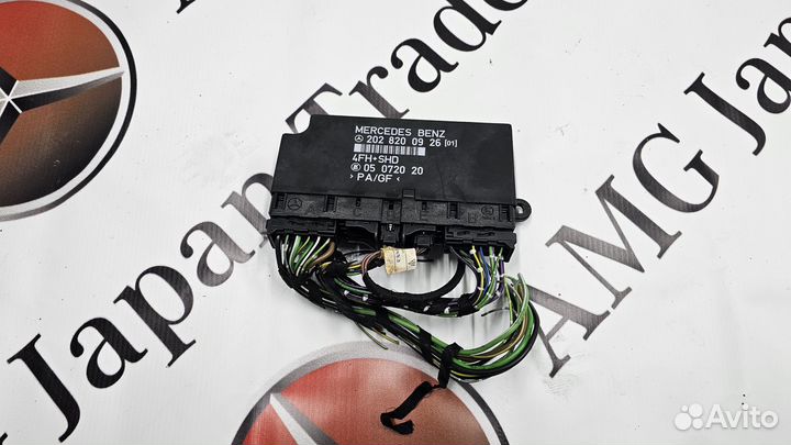 Блок комфорта на Mercedes W124