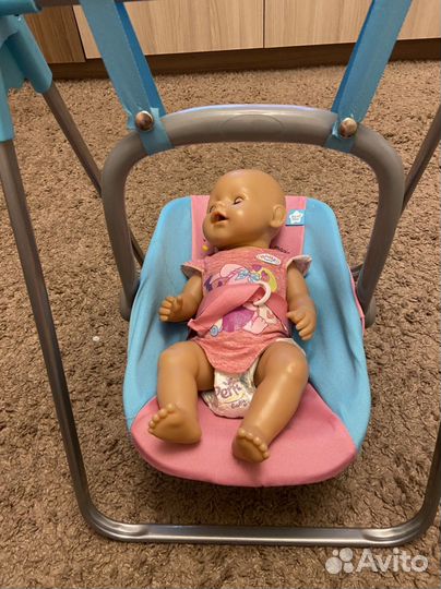 Качель для куклы baby born 2 в 1
