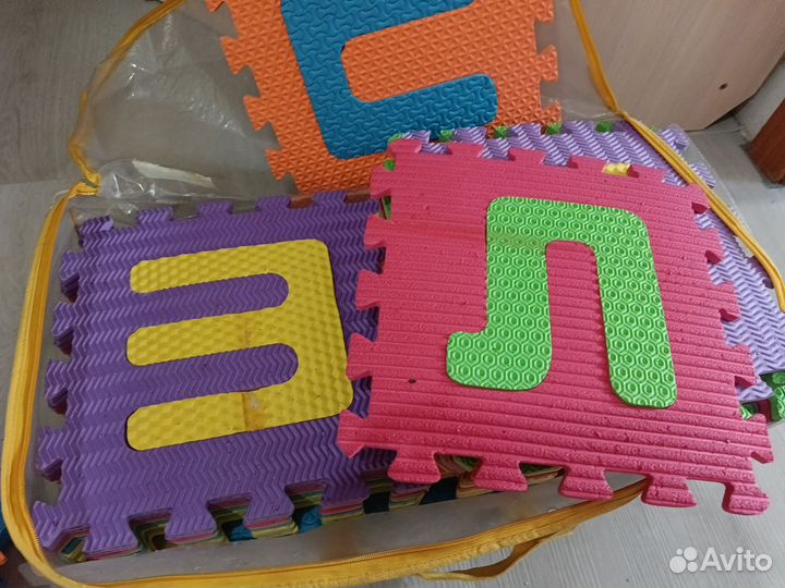 Детский коврик пазл