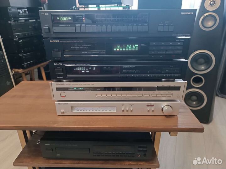 Тюнеры Luxman Denon Onkyo Telefunken