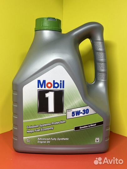 Моторное масло Mobil-1 5W30 ESP Formula 4 литра