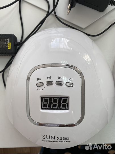 Лампа для ногтей led 2 шт