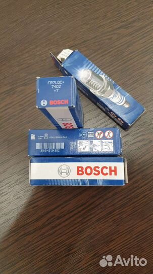 4 Новых Свечи зажигания Bosch fr7ldc+7402+7