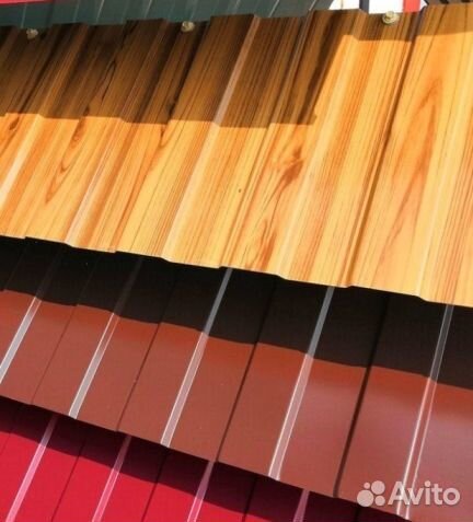 Профнастил С8 окрашеный, м2