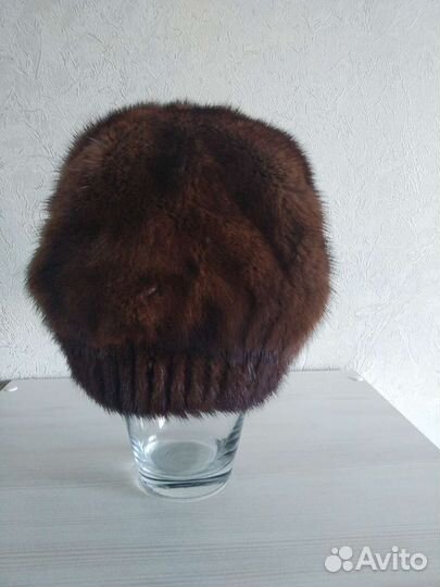 Шапка норковая женская