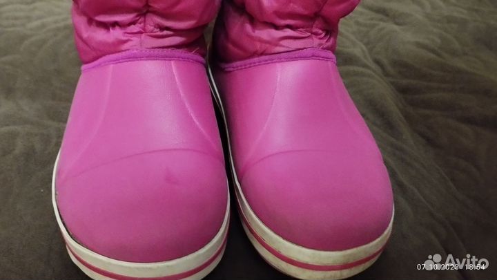 Сапоги crocs для девочки, р. 35