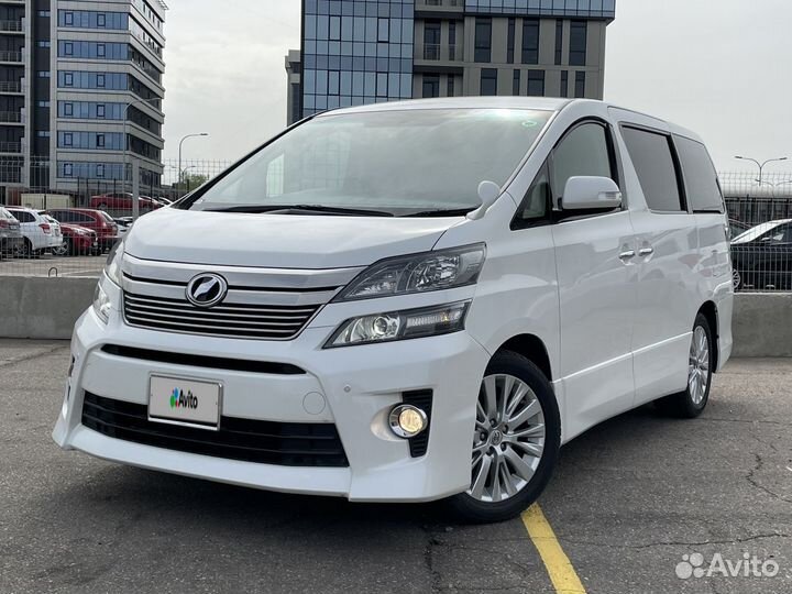 Toyota Vellfire 2.4 CVT, 2014, 117 000 км