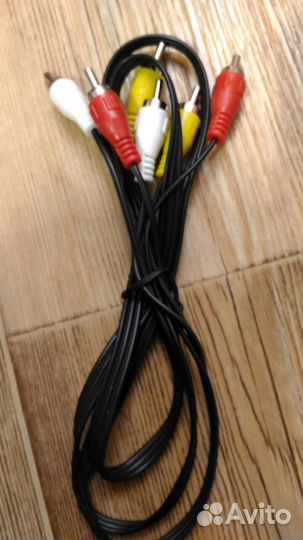 Кабель rca (тюльпаны), новый