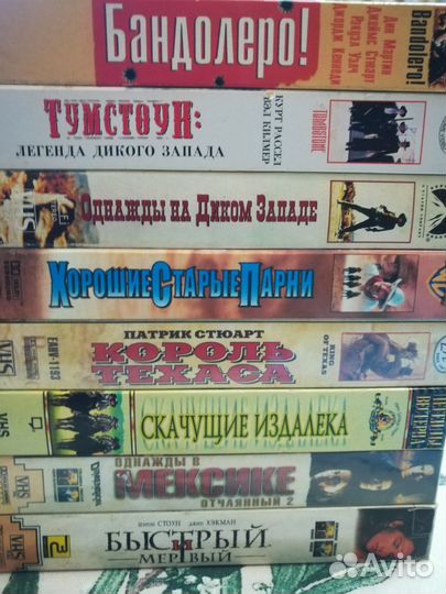 Видеокассеты VHS. Лицензия. Легенды вестерн