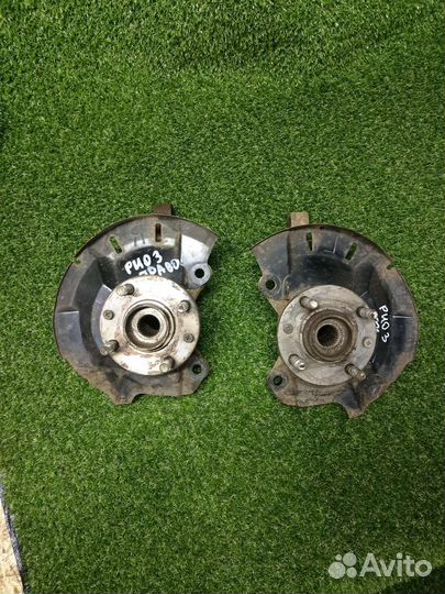 Поворотный кулак kia rio 3, солярис 1