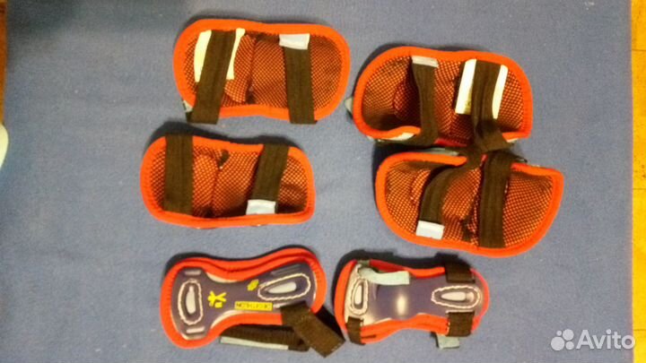 Дет. защитные налокотники и наколенники Decathlon