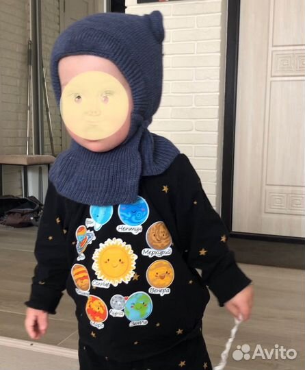 Шапка зимняя детская