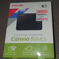 Toshiba Canvio 4Tb оригинал в упаковке, 20шт