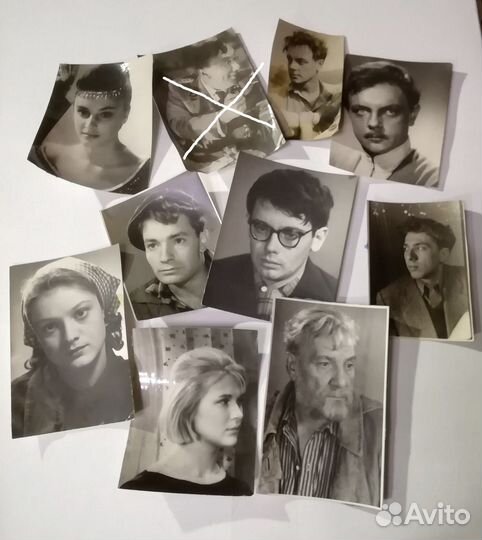 Фотографии актеров из архива киностудии Горького