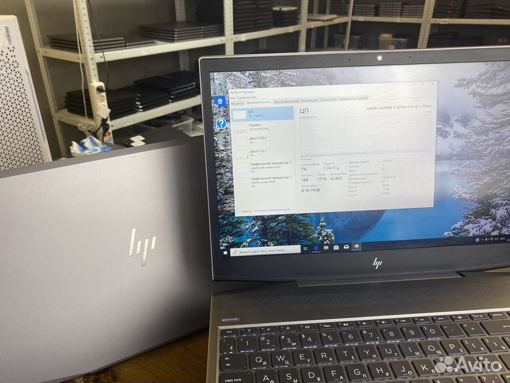 Ноутбуки HP zbook 15V G5 на гарантии