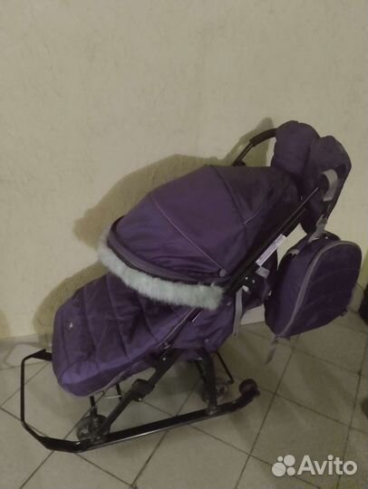 Коляска санки Ника 7-5sk