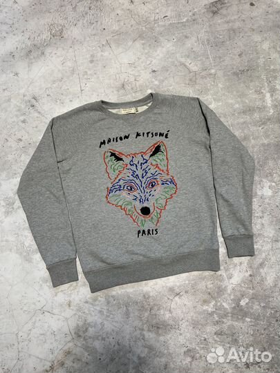 Maison kitsune paris свитшот