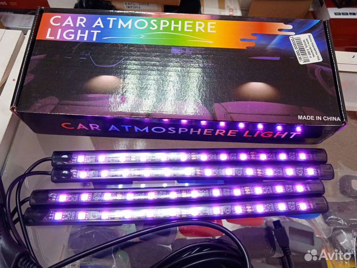 Подсветка салона с пультом