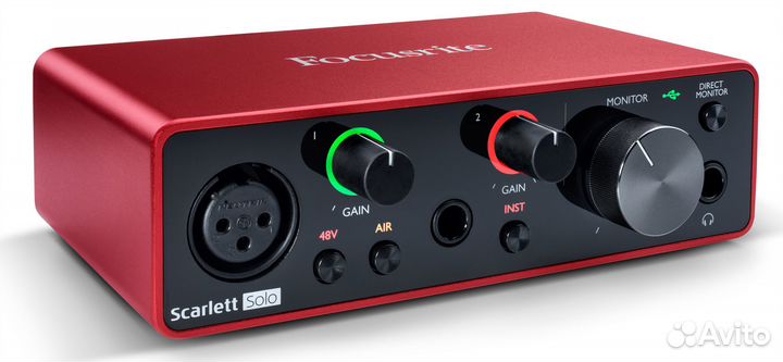 Звуковая карта Focusrite Scarlett Solo 3rd Gen