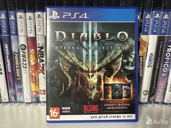Diablo 3 Eternal Collection ps4 на Русском