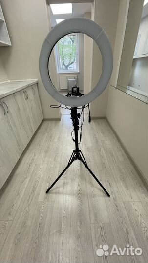 Кольцевая лампа для селфи d45