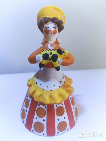 Винтажная Дымковская игрушка