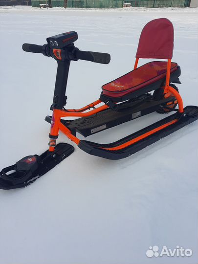 Детский электроснегокат