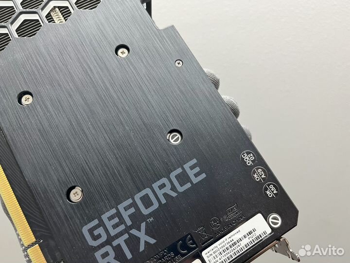 RTX 3060 Ti 8GB Palit Dual на пломбе